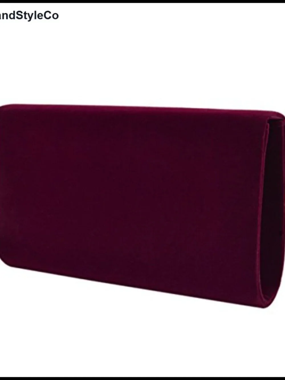 Elegant Velvet Clutch Evening Bag Magnetic Flap Removable Chain Strap